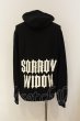 画像1: Moonage Devilment / SORROW WIDOW パーカー 44 ブラック O-25-01-17-006-Mo-to-YM-ZT120 (1)