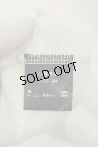 画像3: Moonage Devilment / Cross Print Big Tシャツ 44 ホワイト O-25-01-17-008-Mo-ts-YM-ZT (3)