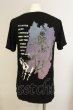 画像1: SWITCHBLADE / SKULL GRAFFITI Tシャツ S ブラック O-25-01-17-013-SW-ts-YM-ZT085 (1)