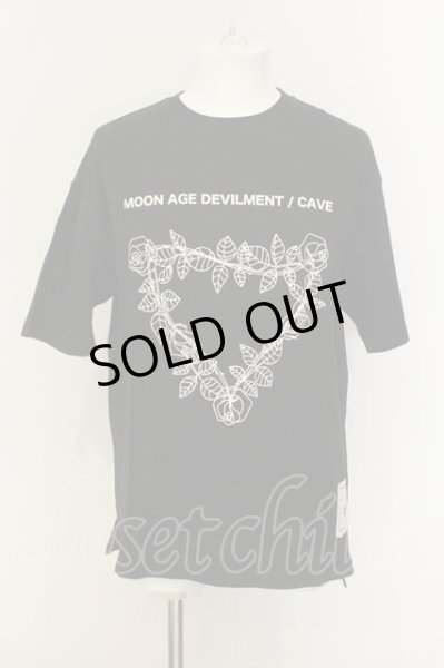 画像1: Moonage Devilment / Graphic Over S/S Tシャツ 44 ブラック O-25-01-17-014-Mo-ts-YM-ZT502 (1)