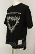 画像2: Moonage Devilment / Graphic Over S/S Tシャツ 44 ブラック O-25-01-17-014-Mo-ts-YM-ZT502 (2)