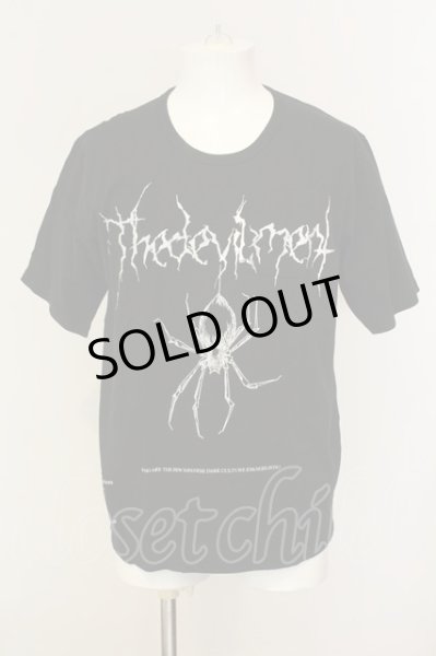 画像1: Moonage Devilment / Graphic Pocket Big Tシャツ F ブラック O-25-01-17-015-Mo-ts-YM-ZT120 (1)