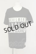 Moonage Devilment / LYRICS Big Tシャツ 44 ブラック O-25-01-17-017-Mo-ts-YM-ZT088