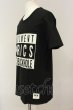 画像2: Moonage Devilment / LYRICS Big Tシャツ 44 ブラック O-25-01-17-017-Mo-ts-YM-ZT088 (2)