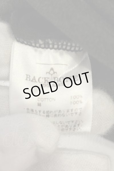 画像3: BACK BONE / THE BASIS プリントTシャツ S ブラック（ピグメント） O-25-01-17-019-BA-ts-YM-ZT490 (3)