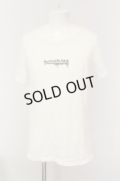 画像2: SWITCHBLADE / SKULL GRAFFITI Tシャツ S ホワイト O-25-01-17-021-SW-ts-IG-ZT120 (2)