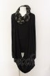 画像4: CIVARIZE / フーデッドツイストドレープカットソー 46 ブラック O-25-01-24-018-CI-to-YM-ZT301 (4)