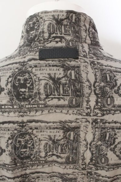 画像4: IFSIXWASNINE / TXS-4/M マネーシャツ【メンズ1】 1 グレー O-25-01-24-023-IF-sh-YM-ZT370 (4)