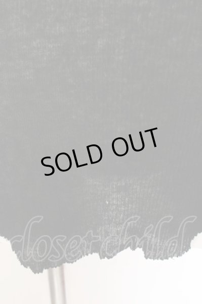 画像2: IFSIXWASNINE / WIRED/LSV　グラデーションカットソー 0（レディース） ブラックｘアイボリー O-25-01-24-025-IF-to-YM-ZT301 (2)