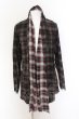 画像3: CIVARIZE / フェザーコードコーティングガウンカーディガン 46 レッド O-25-01-24-026-CI-to-YM-ZT301 (3)