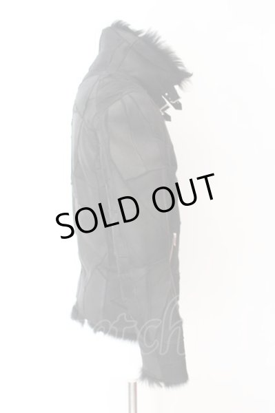 画像5: TORNADO MART / トスカーナムートンスタンドネックシングルライダース M ブラック O-25-01-24-003-TO-ou-YM-OS (5)