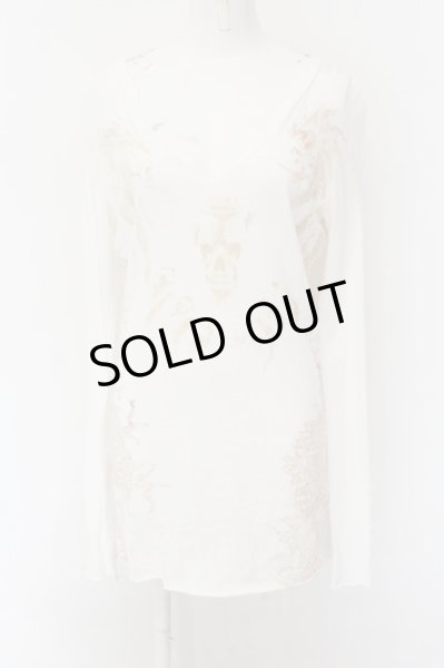 画像1: IFSIXWASNINE / GOD'S OF JANGLE/LSV 0（レディース） アイボリーｘベージュ O-25-01-24-030-IF-to-YM-ZT186 (1)