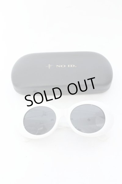 画像11: NO ID. / オーバルサングラス  ホワイト O-25-01-24-047-NO-za-YM-ZT191 (11)