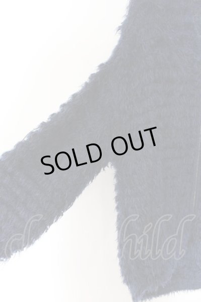 画像2: CIVARIZE / ノーカラーループ ニットブルゾン F ブルー O-25-01-24-007-CI-ja-YM-ZT306 (2)