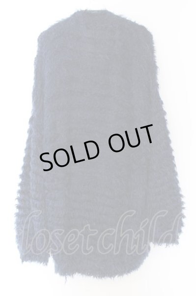 画像3: CIVARIZE / ノーカラーループ ニットブルゾン F ブルー O-25-01-24-007-CI-ja-YM-ZT306 (3)