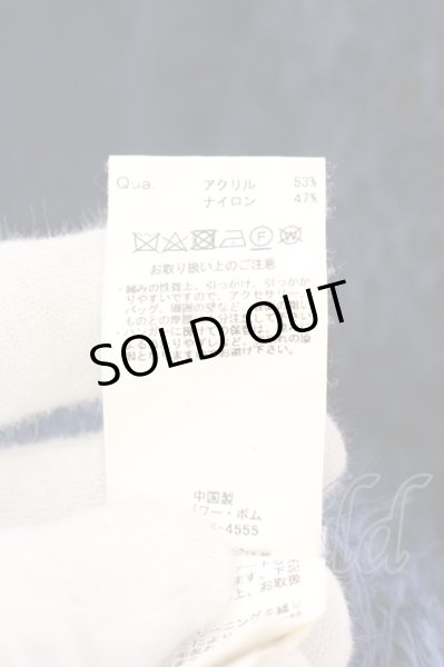 画像4: CIVARIZE / ノーカラーループ ニットブルゾン F ブルー O-25-01-24-007-CI-ja-YM-ZT306 (4)