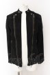 画像1: 14th Addiction / ROYALFLASH別注 SUEDE W RIDERS ジャケット 1 ブラック O-25-01-24-012-14-ja-YM-ZT370 (1)