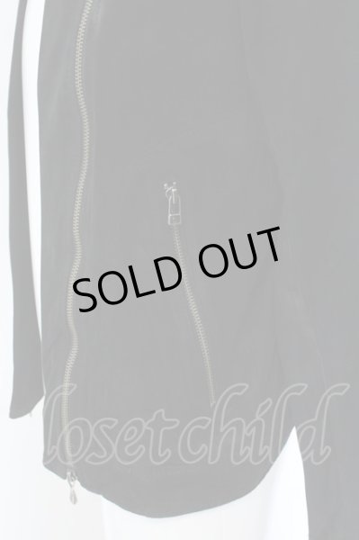 画像5: 14th Addiction / ROYALFLASH別注 SUEDE W RIDERS ジャケット 1 ブラック O-25-01-24-012-14-ja-YM-ZT370 (5)