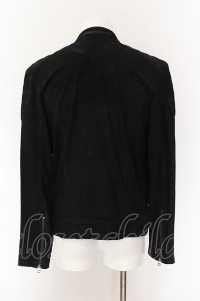 画像6: 14th Addiction / ROYALFLASH別注 SUEDE W RIDERS ジャケット 1 ブラック O-25-01-24-012-14-ja-YM-ZT370 (6)