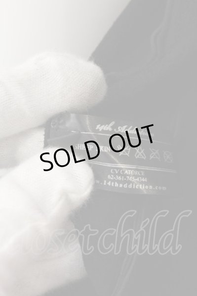 画像7: 14th Addiction / ROYALFLASH別注 SUEDE W RIDERS ジャケット 1 ブラック O-25-01-24-012-14-ja-YM-ZT370 (7)