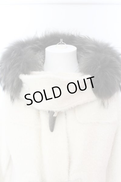 画像2: LGB / DUFFLE/WHR/M　ダッフルコート【メンズ1】 1 ホワイト O-25-01-24-002-LG-ou-YM-ZT-M128 (2)