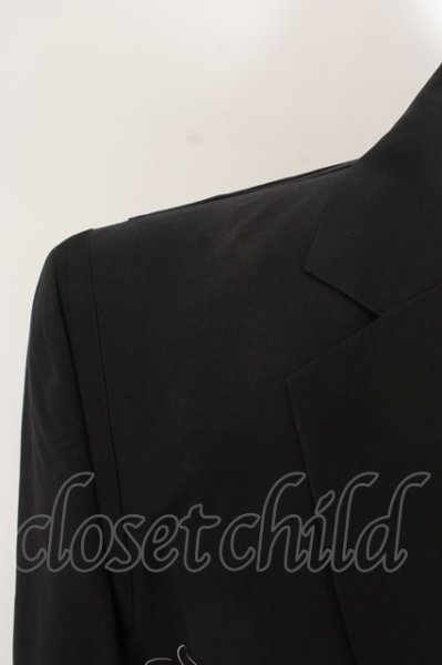 画像7: BLACK HONEY CHILI COOKI / プリントロングジャケット 3 ブラック O-25-01-24-014-BH-ja-YM-ZT260 (7)