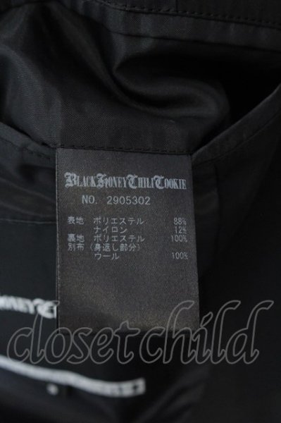画像10: BLACK HONEY CHILI COOKI / プリントロングジャケット 3 ブラック O-25-01-24-014-BH-ja-YM-ZT260 (10)