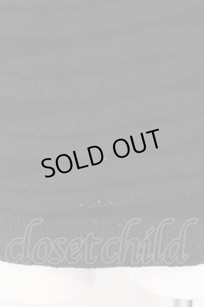 画像3: GOSTAR DE FUGA / ボーダージャガードニットプルオーバー 44 ブラック O-25-01-30-005-GO-to-YM-ZT160 (3)