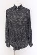 画像1: BUFFALO BOBS / TOROMI-STARRY(トロミ スターリー)シャツ 1-2 ブラック O-25-01-30-006-BU-sh-YM-ZT100 (1)