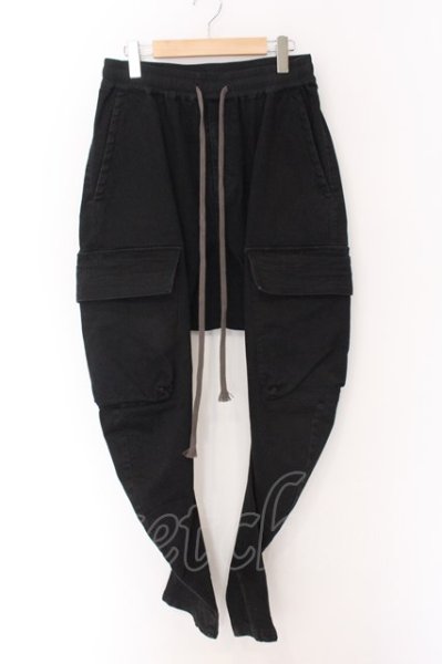 画像1: A.F ARTEFACT / Denim Sarouel Skinny Long パンツ 2 ブラック O-25-01-30-008-A.-pa-YM-ZT195 (1)