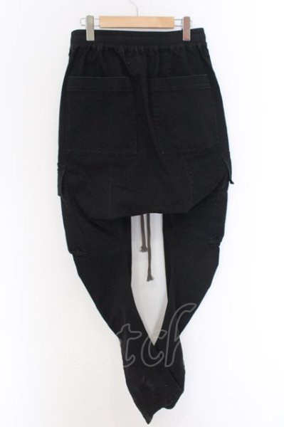 画像2: A.F ARTEFACT / Denim Sarouel Skinny Long パンツ 2 ブラック O-25-01-30-008-A.-pa-YM-ZT195 (2)