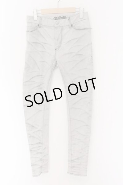 画像1: JOHNNY WOLF / FOREST GATE-KUMADORI(フォレストゲート-クマト)シャドウストレッチパンツ 1 グレー O-25-01-30-013-JO-pa-YM-ZT100 (1)