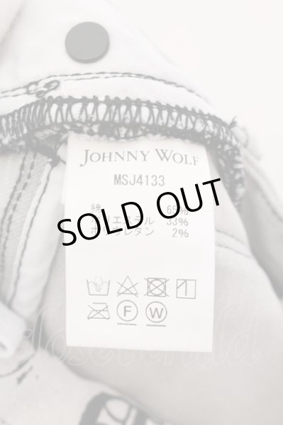 画像3: JOHNNY WOLF / FOREST GATE-KUMADORI(フォレストゲート-クマト)シャドウストレッチパンツ 1 グレー O-25-01-30-013-JO-pa-YM-ZT100 (3)