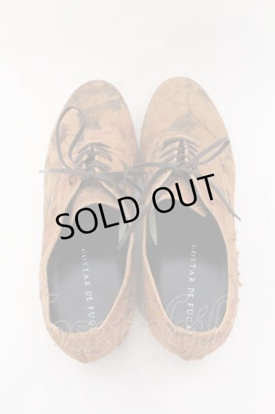 画像6: GOSTAR DE FUGA / WHEEL ジャガードシューズ 41（26-26.5） ブラウン O-25-01-30-017-GO-sho-YM-ZT-S006 (6)