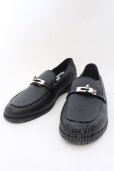 画像1: BUFFALO BOBS / DUC-MOCCASIN(デュク-モカシン)ビットローファーシューズ 41（26.0〜26.5cm） ブラック O-25-01-30-019-BU-sho-YM-ZT-S006 (1)