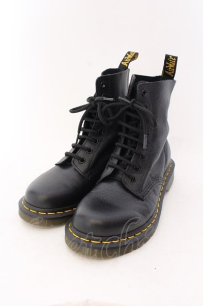 画像1: Dr.martens / PASCAL VIRGINIA 8ホールブーツ UK5 ブラック O-25-02-01-006-Dr-sho-IG-ZT-S007 (1)