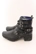画像3: yosuke / 原宿店×YOSUKE公式SHOP限定コラボ　ベルテッドブーツ 25.5 ブラック O-25-02-01-008-yo-sho-YM-OS (3)