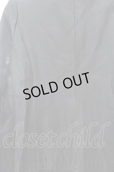 画像4: GOSTAR DE FUGA / HardIt ラムレザーシングルライダース 46 ブラック O-25-02-12-019-GO-ja-YM-ZT-ML021 (4)