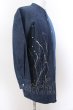 画像4: GLIMCLAP / Patchwork design & gimmick processing denim シャツ S インディゴ O-25-02-12-023-CL-sh-YM-ZT177 (4)