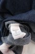 画像6: GLIMCLAP / Patchwork design & gimmick processing denim シャツ S インディゴ O-25-02-12-023-CL-sh-YM-ZT177 (6)