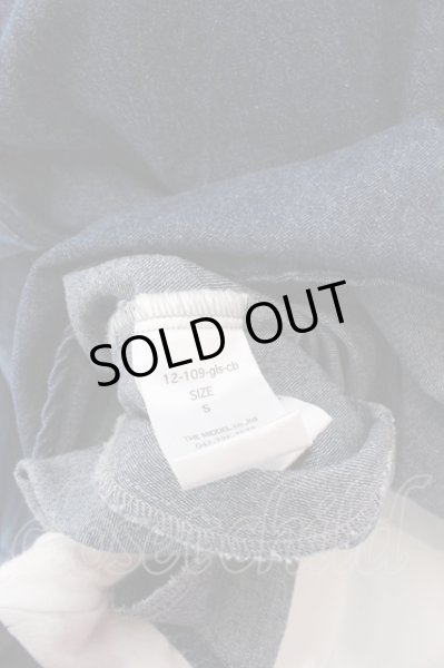 画像6: GLIMCLAP / Patchwork design & gimmick processing denim シャツ S インディゴ O-25-02-12-023-CL-sh-YM-ZT177 (6)