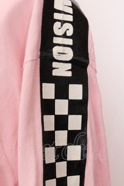 画像2: NO ID. BLACK / BLACK VISION コーティングチェッカーカットソー 2 ピンク O-25-02-12-025-NO-to-YM-ZT177 (2)