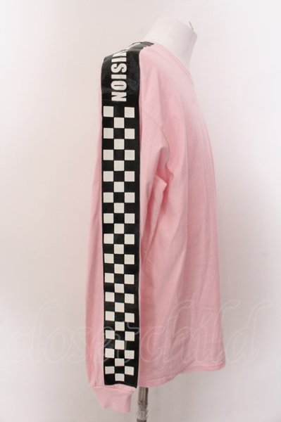画像4: NO ID. BLACK / BLACK VISION コーティングチェッカーカットソー 2 ピンク O-25-02-12-025-NO-to-YM-ZT177 (4)