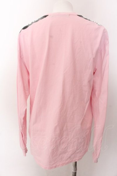 画像5: NO ID. BLACK / BLACK VISION コーティングチェッカーカットソー 2 ピンク O-25-02-12-025-NO-to-YM-ZT177 (5)