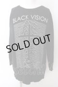 NO ID. BLACK / BLACK VISION-JQ-BIGプルオーバー ONE ブラック O-25-02-12-026-NO-to-YM-OS