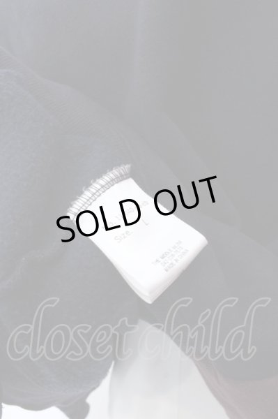 画像6: GLIMCLAP / Back side brushed sweat material bias cutting design プルオーバー L ワインｘネイビー O-25-02-12-027-CL-to-YM-ZT177 (6)