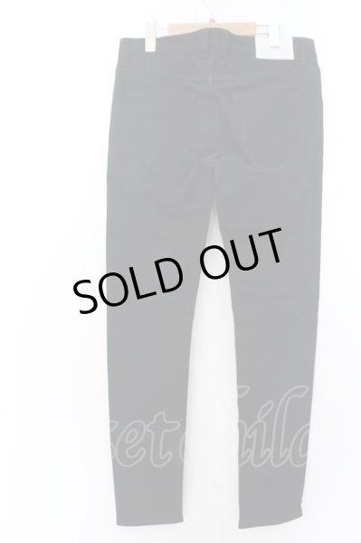 画像5: NO ID. BLACK / ストレッチデニムスタッズスキニー 3 ブラック O-25-02-12-031-NO-pa-YM-ZT020 (5)