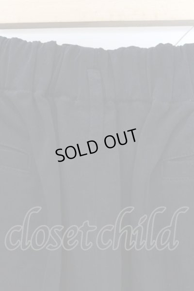 画像3: GLIMCLAP / Color scheme design & balloon silhouette チノパンツ M ブラック O-25-02-12-032-CL-pa-YM-ZT020