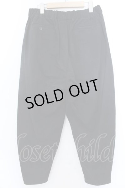 画像4: GLIMCLAP / Color scheme design & balloon silhouette チノパンツ M ブラック O-25-02-12-032-CL-pa-YM-ZT020 (4)