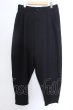 画像1: GLIMCLAP / Raised & elastic fabric バルーンパンツ L ブラック O-25-02-12-033-CL-pa-YM-ZT227 (1)